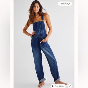 Free People Ziggy Overalls